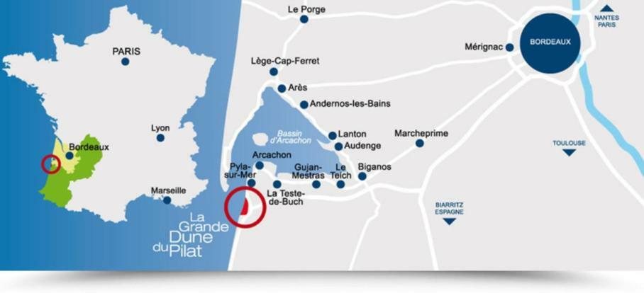 Apartmán Lou Cachotte Le Teich Exteriér fotografie